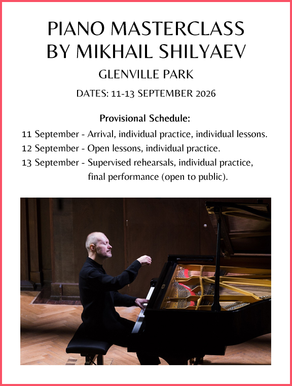 Piano Masterclass by Mikhail Shilyaev - please click for more details